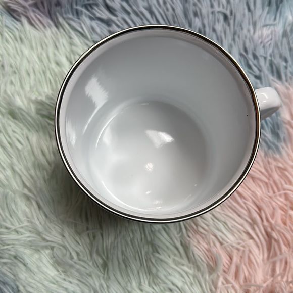 Hello Kitty by Sanrio camper mug silver and white aluminum 21oz - Picture 3 of 6